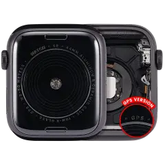 Housing Assembly Compatible For Watch Series SE 1st (44MM) (Used OEM Pull: Grade A) (GPS Version) (Aluminum / Space Black)