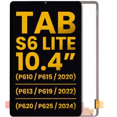 LCD Assembly Without Frame For Samsung Galaxy Tab S6 Lite 10.4" (P610 / P615) (2020) / Tab S6 Lite (P613 / P619) (2022) / Tab S6 Lite 10.4" (P620 / P625) (2024) (Refurbished) (All Colors)