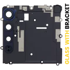 Back Camera Lens With Bracket For Motorola Edge 5G (XT2063 / 2020) (Solar Black)