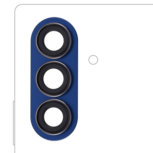 Back Camera Lens With Bezel Ring For Samsung Galaxy Z Fold 7 (F966) (Blue Shadow)