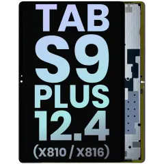 OLED Assembly Without Frame For Samsung Galaxy Tab S9 Plus 12.4" (X810 / X816 ) (2023) (Service Pack) (All Colors)