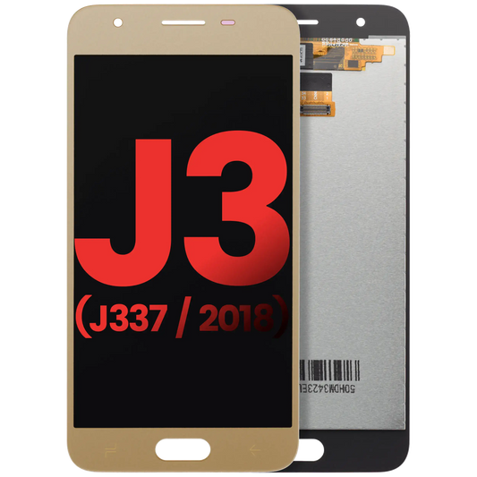 LCD Assembly Without Frame For Samsung Galaxy J3 Star / Aura / Amp Prime 3 (J337 / 2018) (Aftermarket Plus) (Gold)