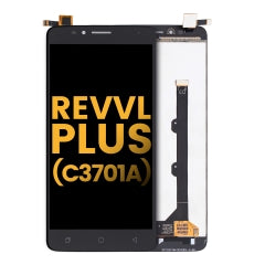 LCD Assembly Without Frame For T-Mobile Revvl Plus (C3701A) (Refurbished) (All Colors)