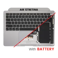 Top Case with Battery and Keyboard (ANSI US) For MacBook Air 13" A2337 (2020) (Space Gray)