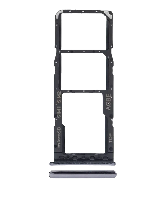 Dual Sim Card Tray For Samsung Galaxy A32 (A325 / 2021) (Awesome Black)
