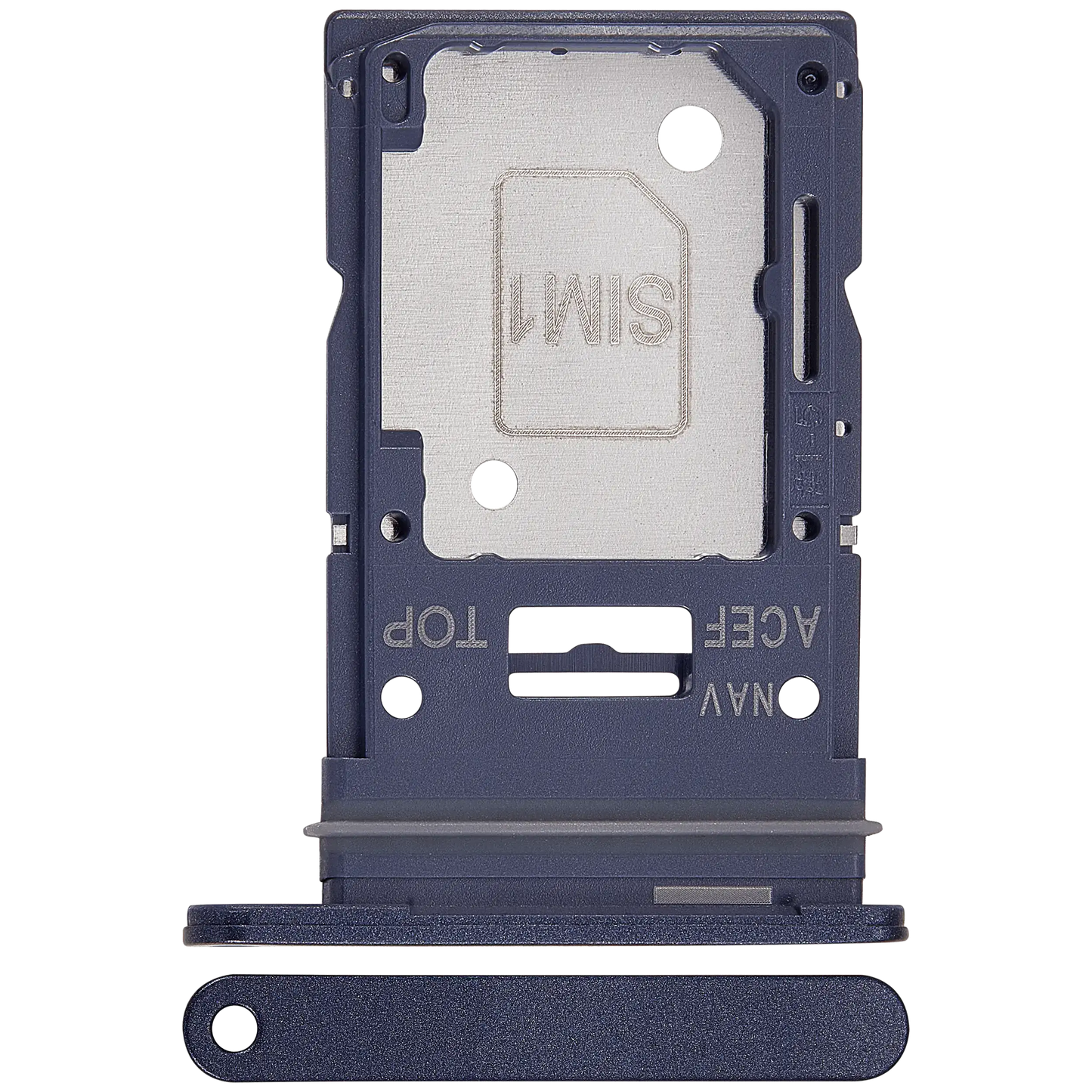 Single Sim Card Tray For Samsung Galaxy A35 5G (A356 / 2024) (Premium) (Navy)