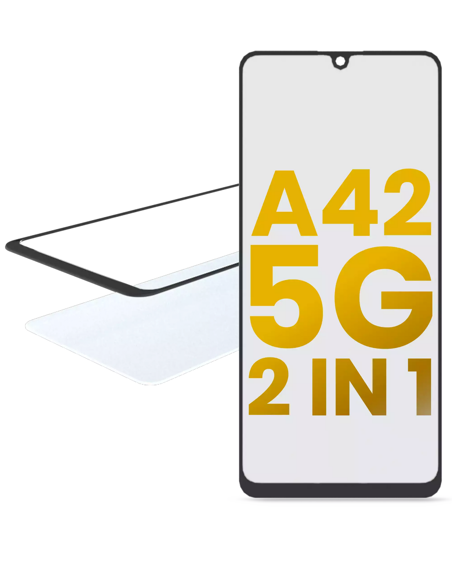 2 in 1 Front Glass With OCA Pre-Installed For Samsung Galaxy A42 5G (A426 / 2020)