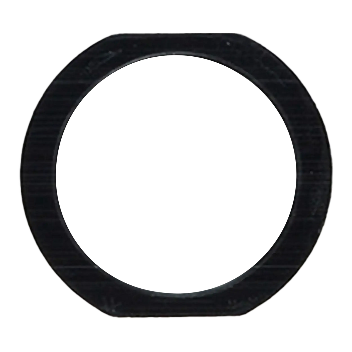 Home Button Gasket For iPad Pro 10.5"/ Pro 12.9" 1st Gen / Pro 12.9" 2nd Gen/ Pro 9.7"/ iPad 5/ iPad 6 / iPad 7/ iPad 8/ iPad 9 / Air 1 / Air 2 / Mini 3 / Mini 4 / Mini 5 (Black) (10 Pack)