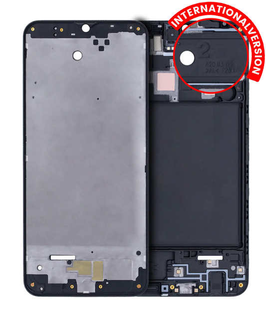 LCD-Frame For Samsung Galaxy A20 (A205 / 2019) (International Version)