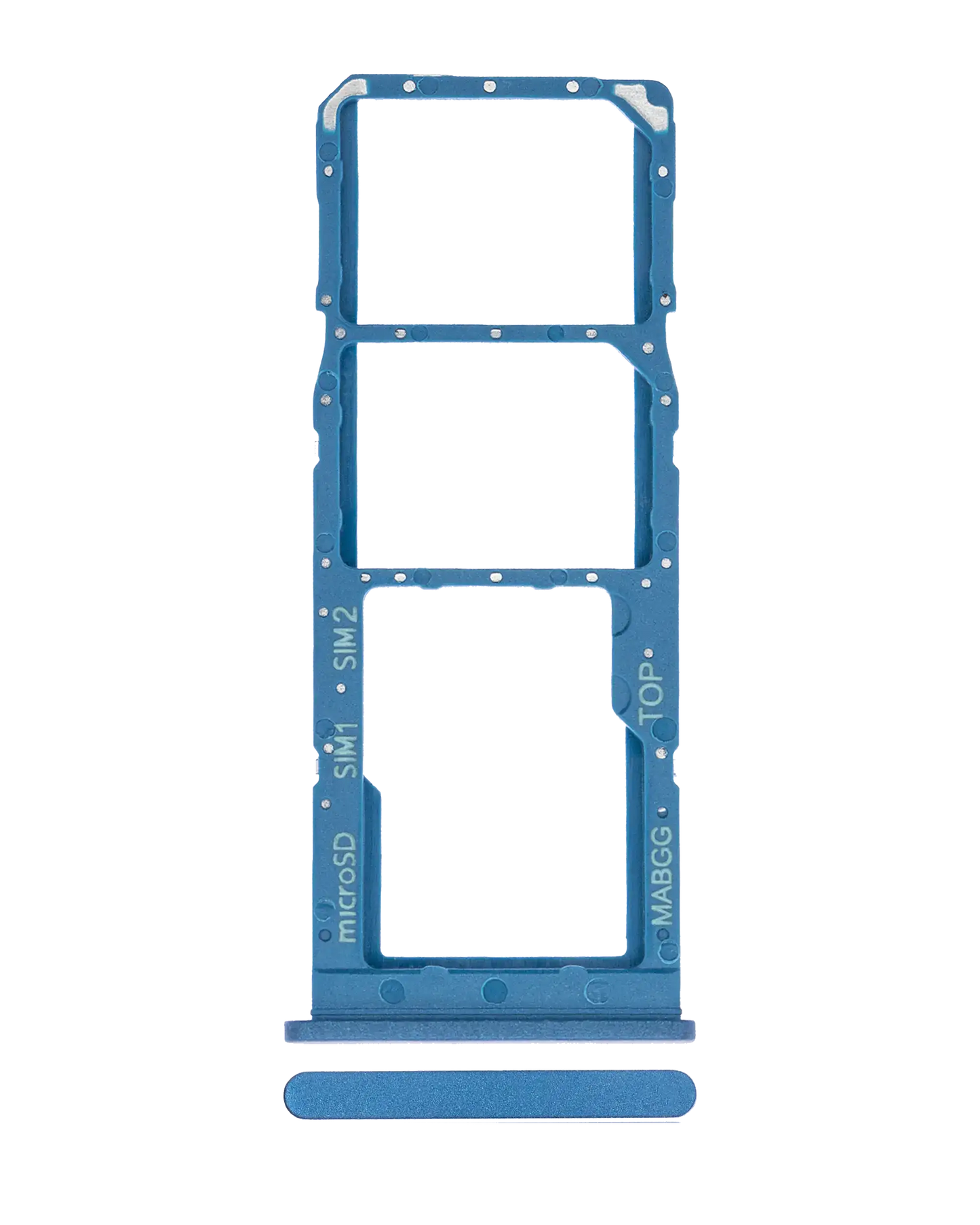 Dual Sim Card Tray For Samsung Galaxy A12 (A125 / 2020) (Blue)