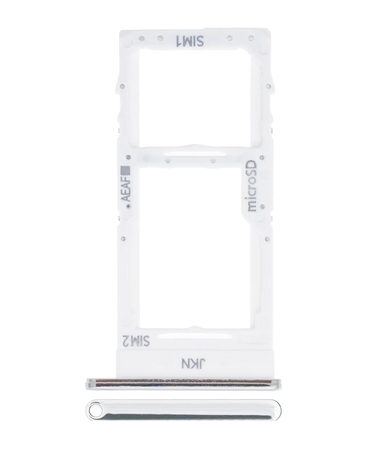 Dual Sim Card Tray For Samsung Galaxy A51 5G (A516 / 2020) (Prism Cube White)