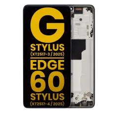 OLED Assembly With Frame For Motorola Moto G Stylus 5G (XT2517-3 / 2025) / Motorola Moto Edge 60 Stylus (XT2517-4 / 2025) (Refurbished) (Gibraltar Sea)