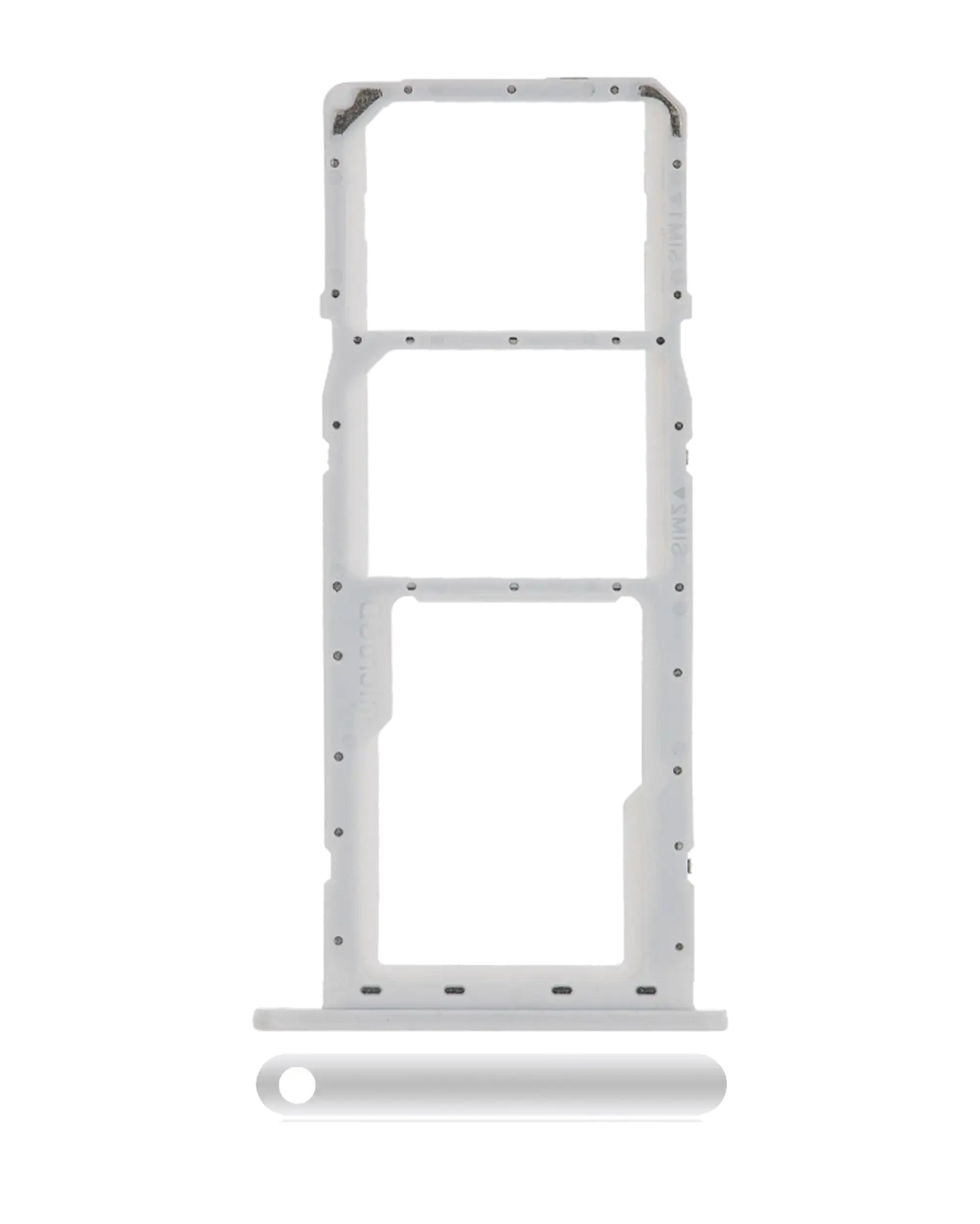 Dual Sim Card Tray For Samsung Galaxy A11 (A115 / 2020) (White)