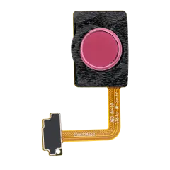 Home Button With Fingerprint Sensor Flex Cable For LG G7 ThinQ (Raspberry Rose)