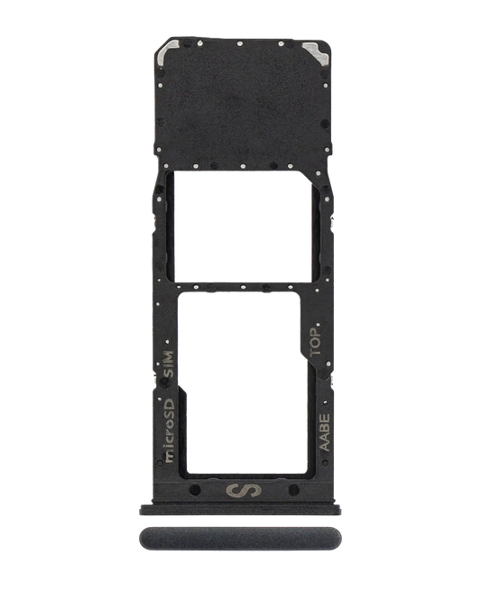 Single Sim Card Tray For Samsung Galaxy A12 (A125 / 2020) (Black)