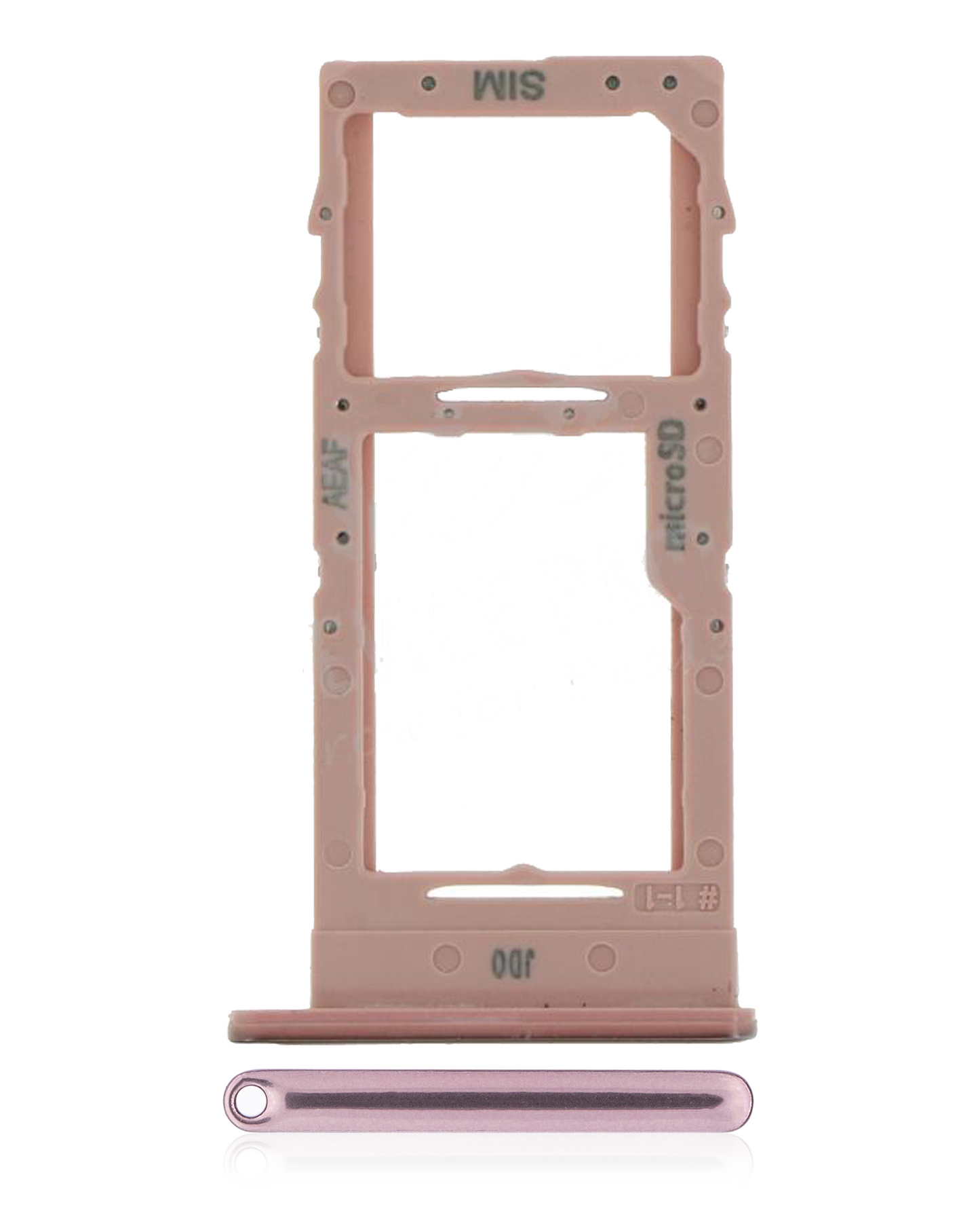 Dual Sim Card Tray For Samsung Galaxy A51 5G (A516 / 2020) (Prism Cube Pink)
