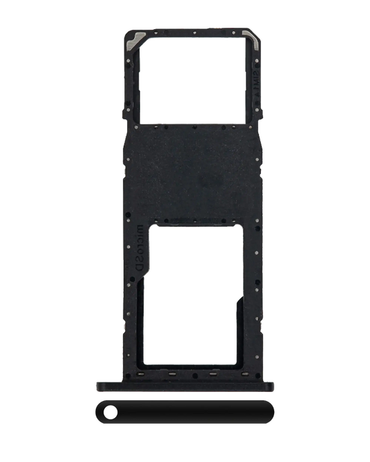 Single Sim Card Tray For Samsung Galaxy A11 (A115 / 2020) (Black)