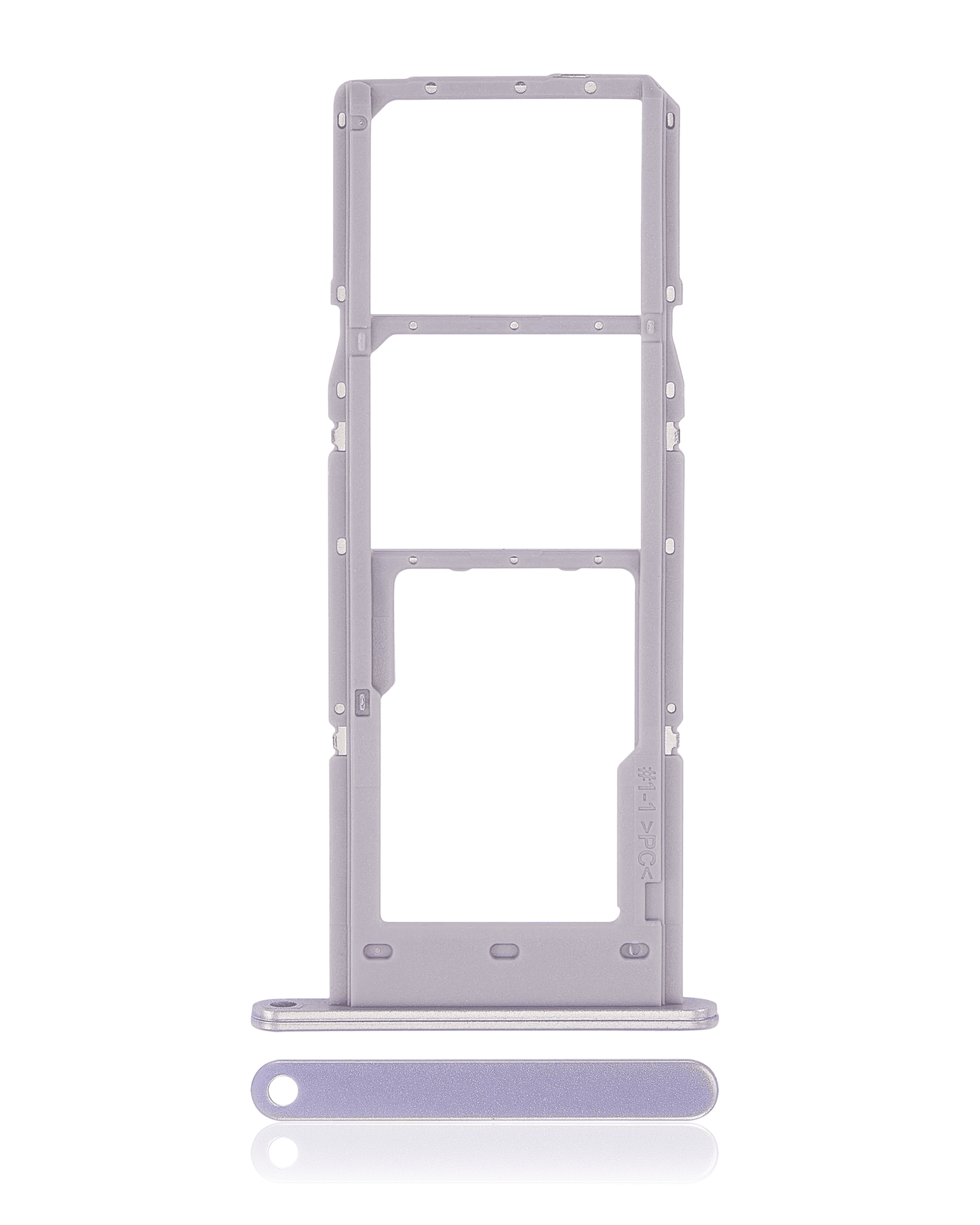 Dual Sim Card Tray For Samsung Galaxy A14 5G (A146F / 2023) (Silver)