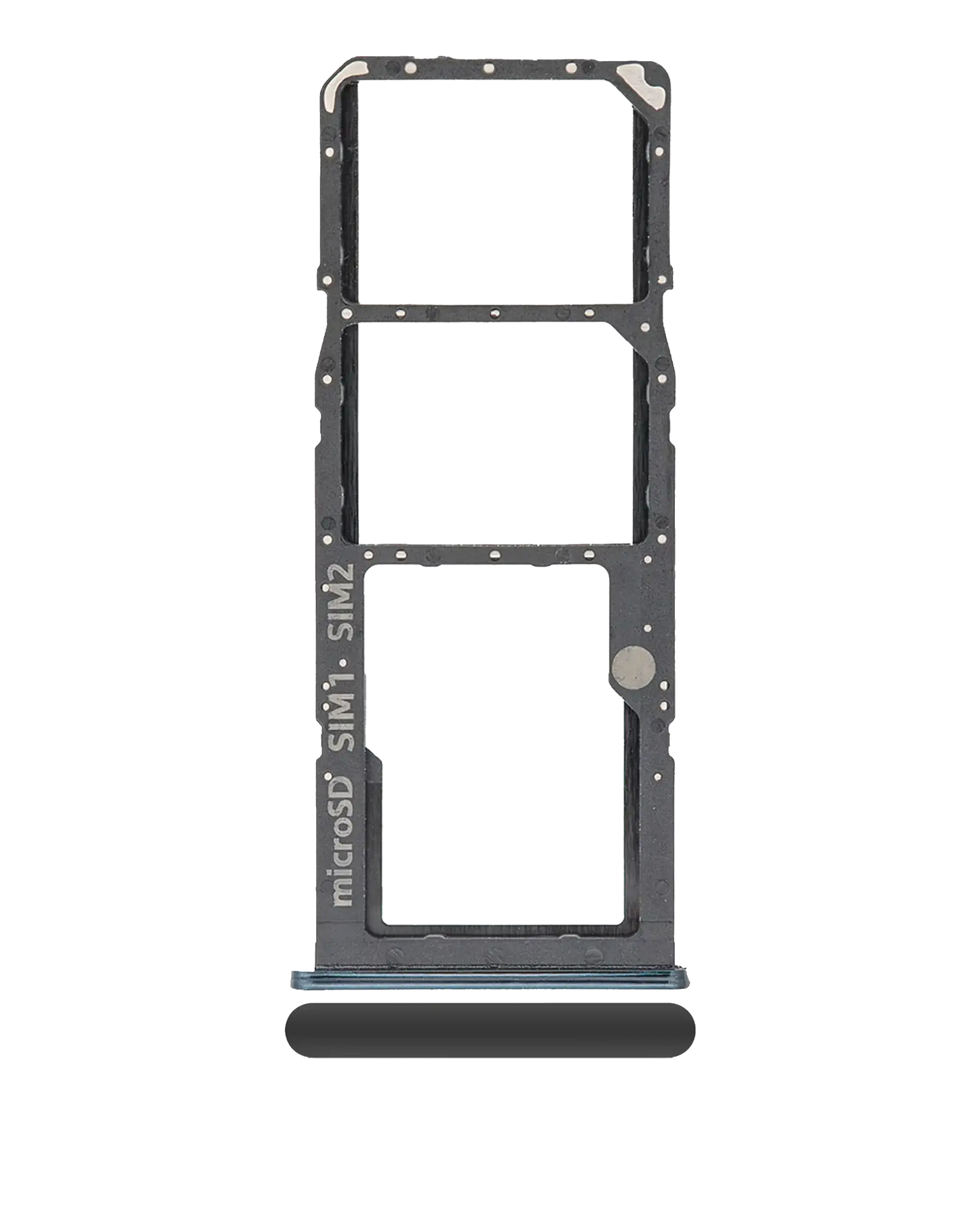 Dual Sim Card Tray For Samsung Galaxy A71 (A715 / 2020) (Prism Crush Black)