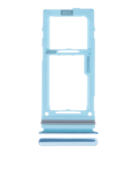 Single Sim Card Tray For Samsung Galaxy A52 4G (A525 / 2021) / 5G (A526 / 2021) A52S 5G (A528 / 2021) (Awesome Blue)