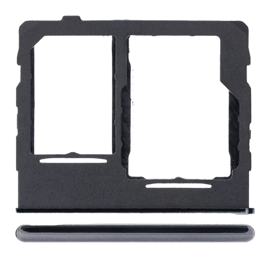 Dual Sim Card Tray For Samsung Galaxy A32 5G (A326 / 2021) (Awesome Black)