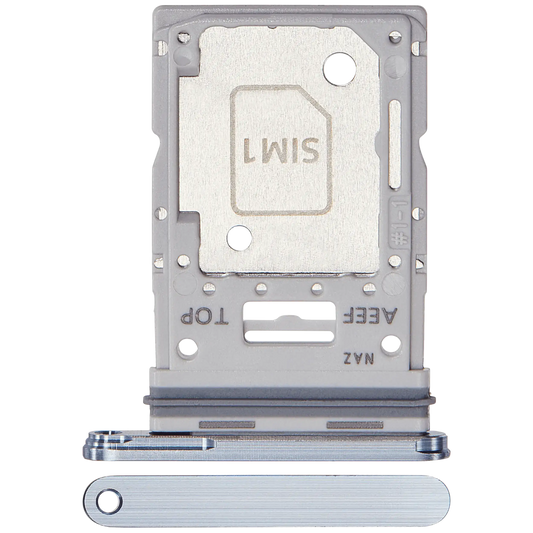 Dual Sim Card Tray For Samsung Galaxy A55 5G (A556 / 2024) (Premium) (Iceblue)