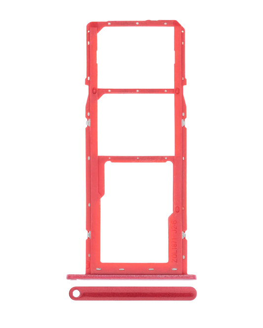 Dual Sim Card Tray For Samsung Galaxy A11 (A115 / 2020) (Red)