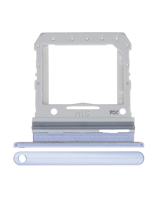 Single Sim Card Tray For Samsung Galaxy Z Flip 4G (F700) / Z Flip 5G (F707) (Mirror Purple)