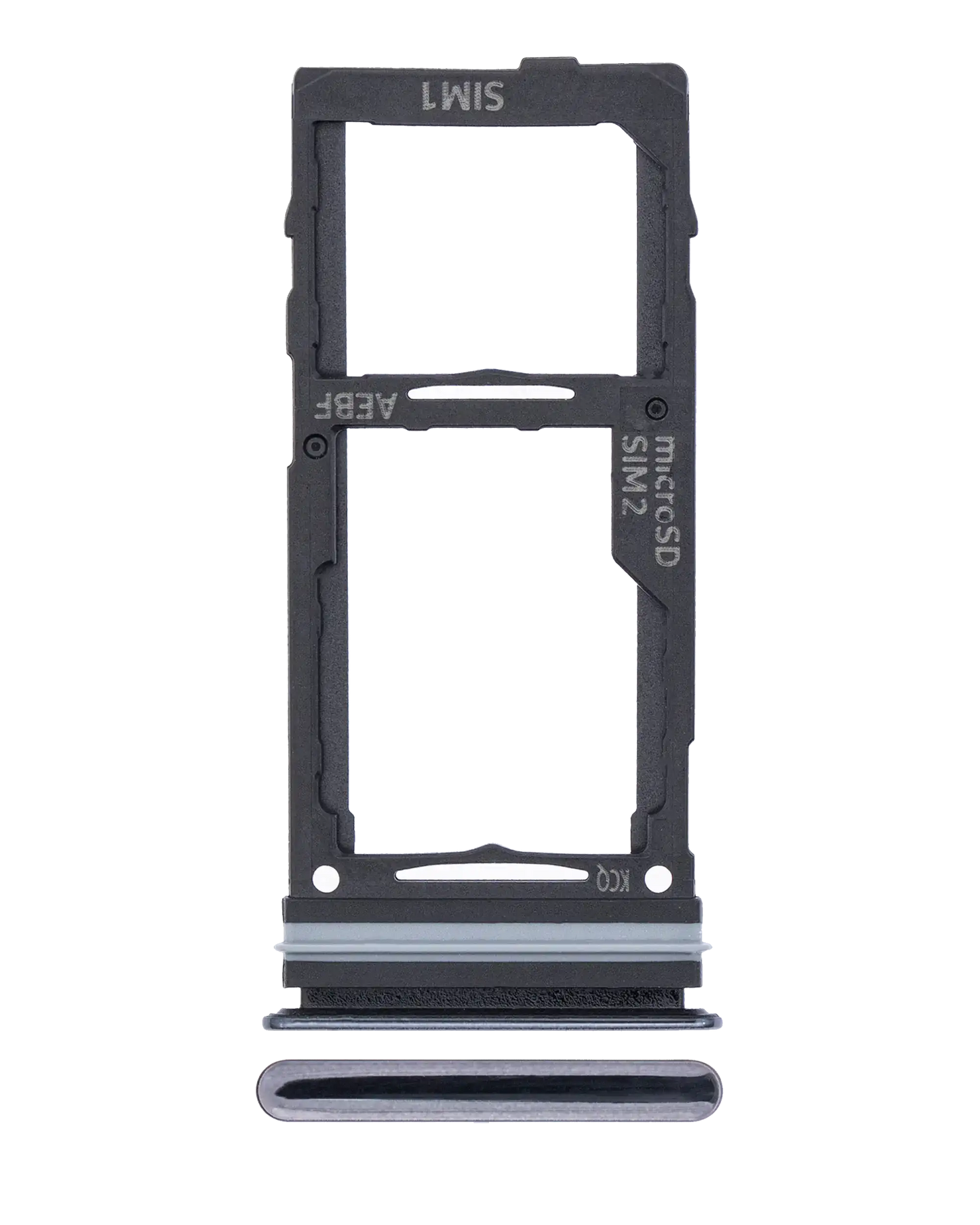 Dual Sim Card Tray For Samsung Galaxy A52 4G (A525 / 2021) / 5G (A526 / 2021) A52S 5G (A528 / 2021) (Awesome Black)