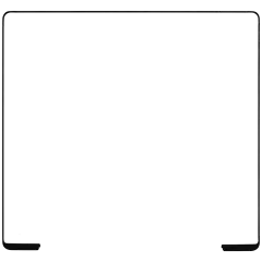 Display Gasket For For MacBook Pro 16" A2485 (2021) Pro / Max / A2780 (2023) / A2991 (2023) / A3403 (2024) Pro / A3186 (2024) Max