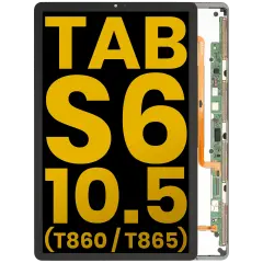 OLED Assembly Without Frame For Samsung Galaxy Tab S6 10.5" (T860 / T865) (2019) (Refurbished)