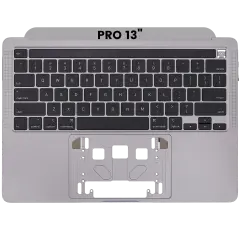 Top Case with Keyboard (ANSI US) For MacBook Pro 13" A2251 (2020) (Space Gray)