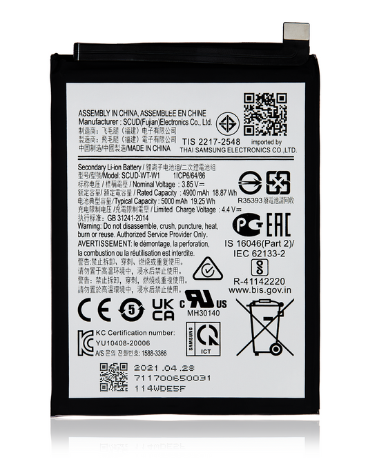Replacement Battery For Samsung Galaxy A22 5G (A226 / 2021) (SCUD-WT-W1)