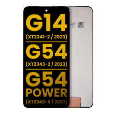 LCD Assembly Without Frame For Motorola Moto G14 (XT2341-2 / 2023) / Moto G54 (XT2343-2 / 2023) / Moto G54 Power (XT2343-5 / 2023) / Moto G64 5G (XT2431 / 2024) (Refurbished) (All Colors)