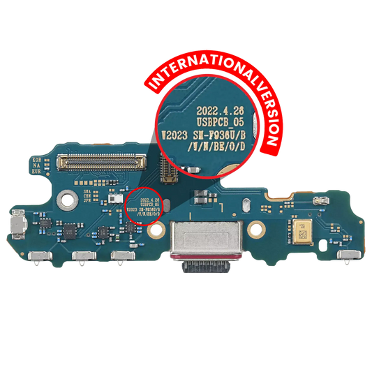 Charging Port Board For Samsung Galaxy Z Fold 4 (F936B) (International Version) (Premium)