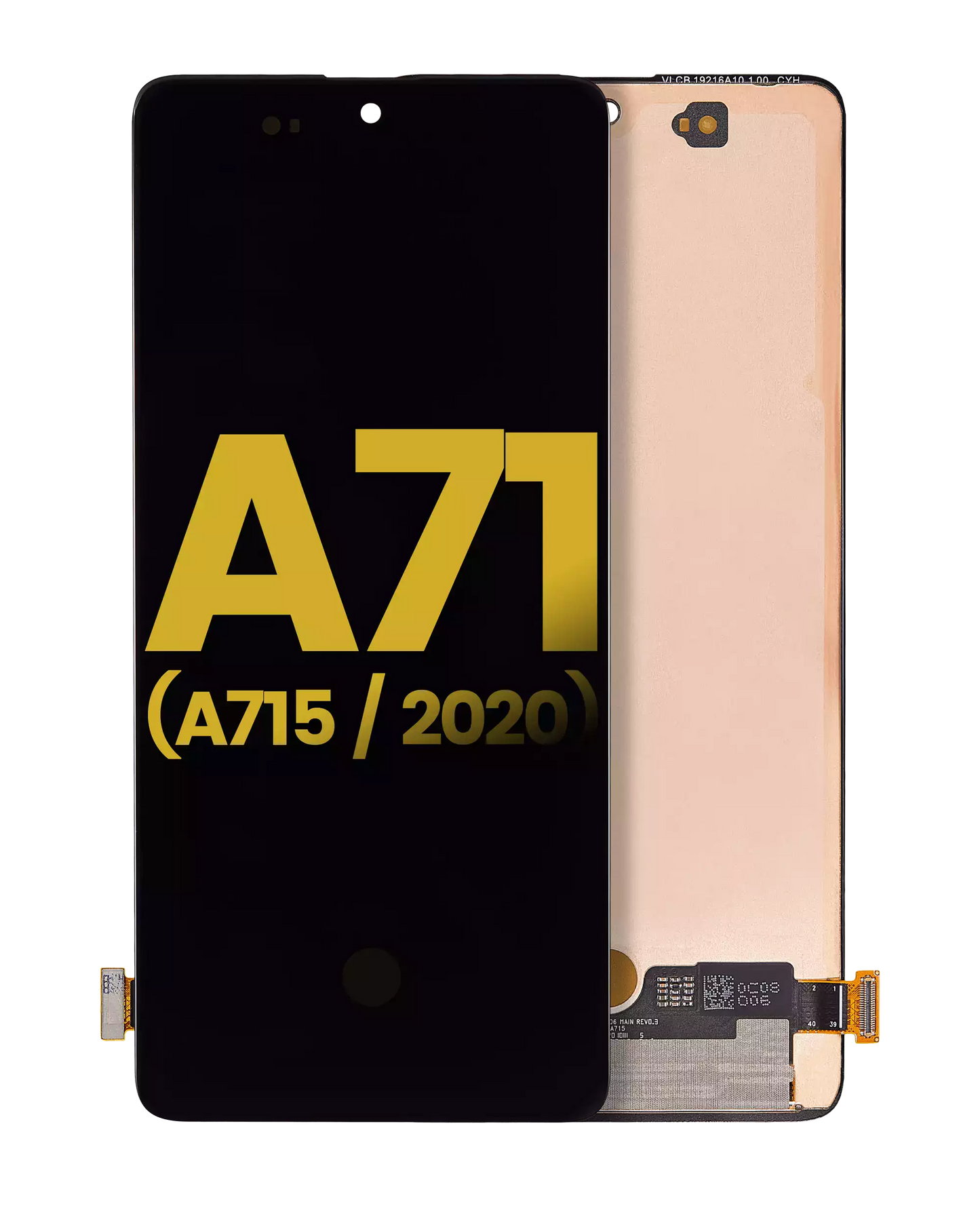 OLED Assembly With Frame For Samsung Galaxy A71 (A715 / 2020) (Refurbished) (All Colors)