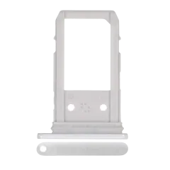 Sim Card Tray For Google Pixel 3a XL (Genuine OEM) (Clearly White)