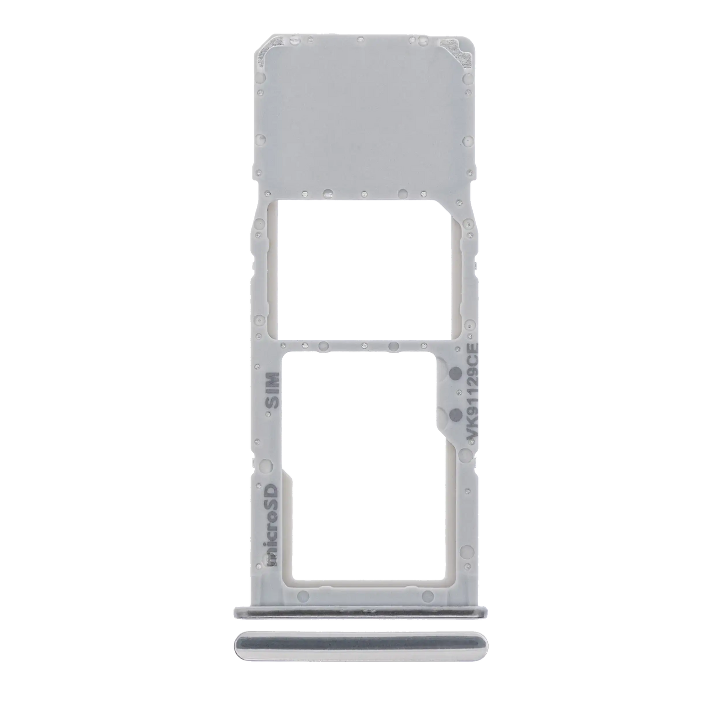 Single Sim Card Tray For Samsung Galaxy A71 (A715 / 2020) (Prism Crush Silver)
