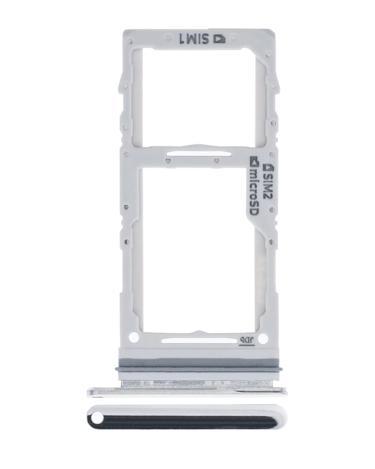 Dual Sim Card Tray For Samsung Galaxy A71 5G (A716 / 2020) (Prism Cube Silver)