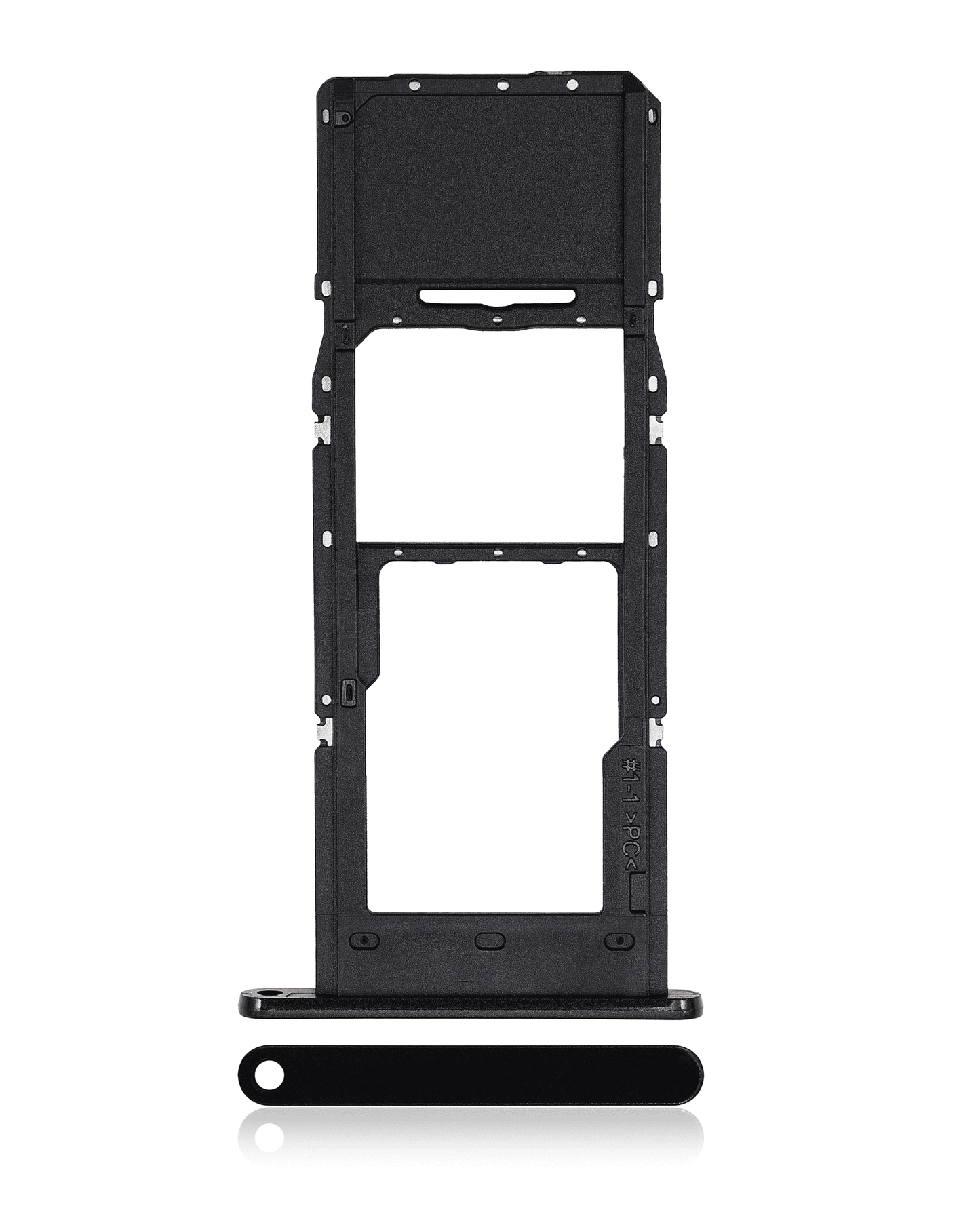 Single Sim Card Tray For Samsung Galaxy A14 5G (A146F / 2023) (Black)
