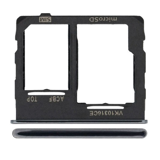 Single Sim Card Tray For Samsung Galaxy A32 5G (A326 / 2021) (Awesome Black)