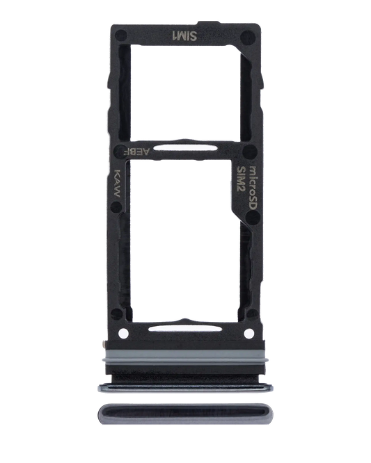 Dual Sim Card Tray For Samsung Galaxy A72 (A725 / 2021) (Awesome Black)