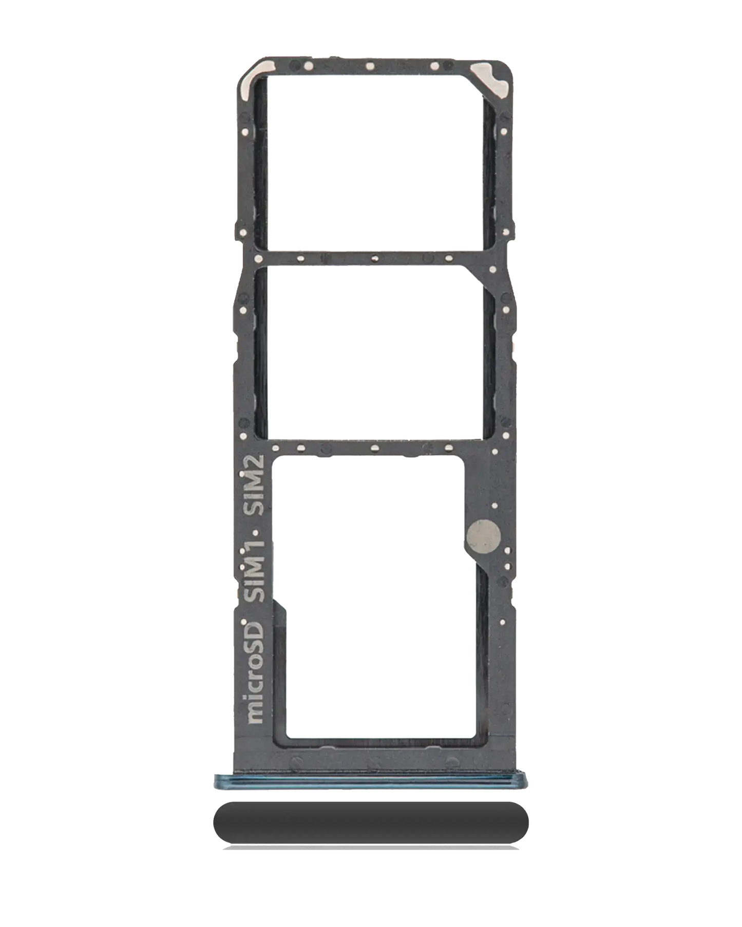 Dual Sim Card Tray For Samsung Galaxy A51 4G (A515 / 2019) (Prism Crush Black)