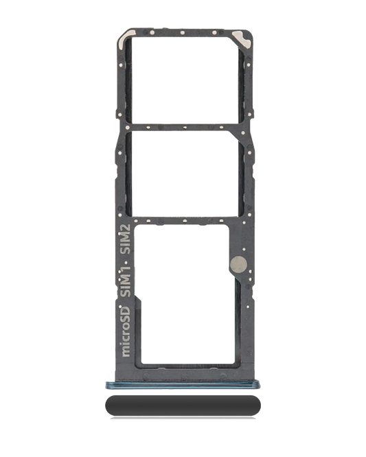 Dual Sim Card Tray For Samsung Galaxy A51 4G (A515 / 2019) (Prism Crush Black)
