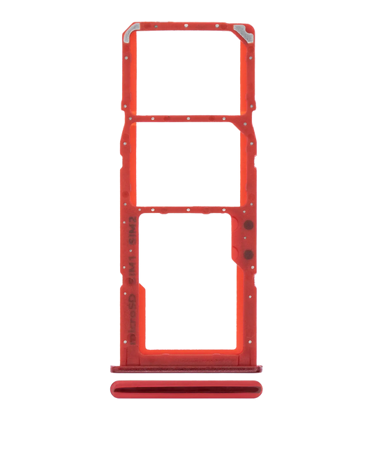 Dual Sim Card Tray For Samsung Galaxy A20 (A205 / 2019) / A30 (A305 / 2019) / A50 (A505 / 2019) (Coral Orange)