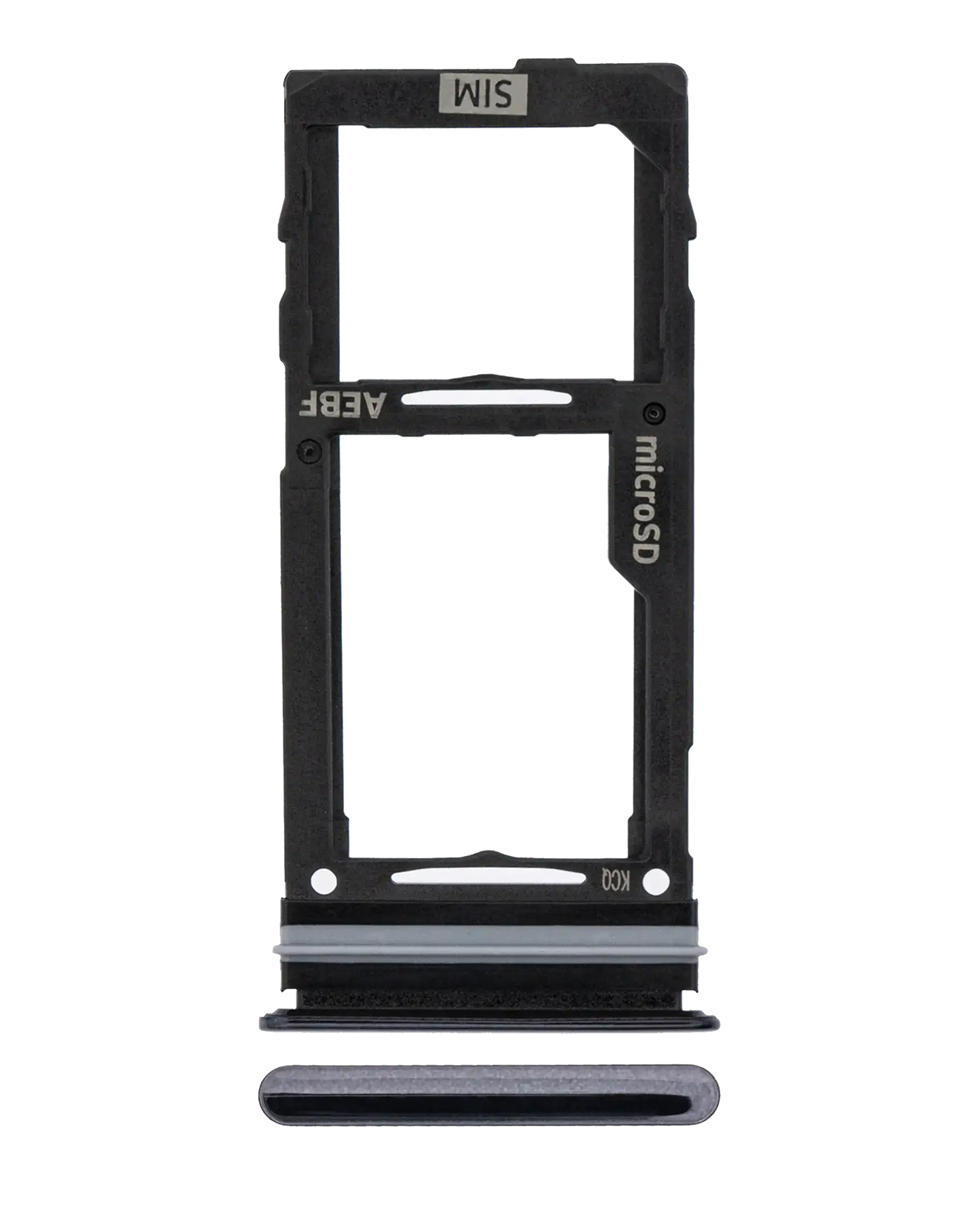 Single Sim Card Tray For Samsung Galaxy A52 4G (A525 / 2021) / 5G (A526 / 2021) A52S 5G (A528 / 2021) (Awesome Black)