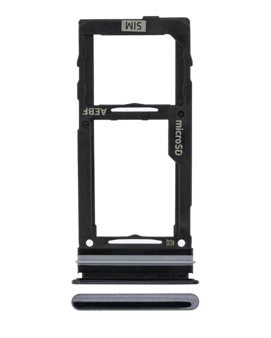 Single Sim Card Tray For Samsung Galaxy A52 4G (A525 / 2021) / 5G (A526 / 2021) A52S 5G (A528 / 2021) (Awesome Black)
