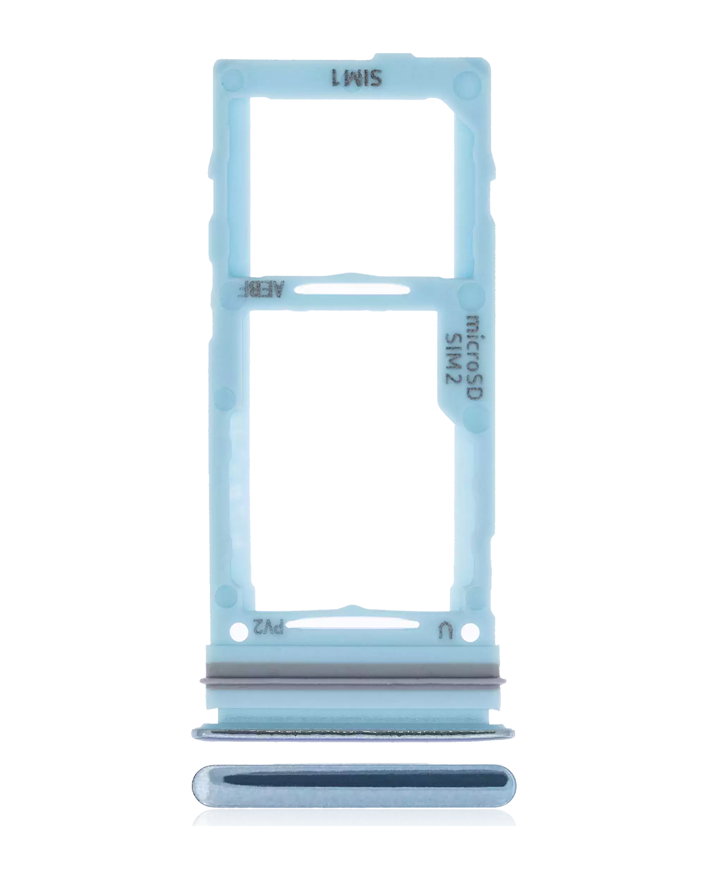 Dual Sim Card Tray For Samsung Galaxy A72 (A725 / 2021) (Awesome Blue)