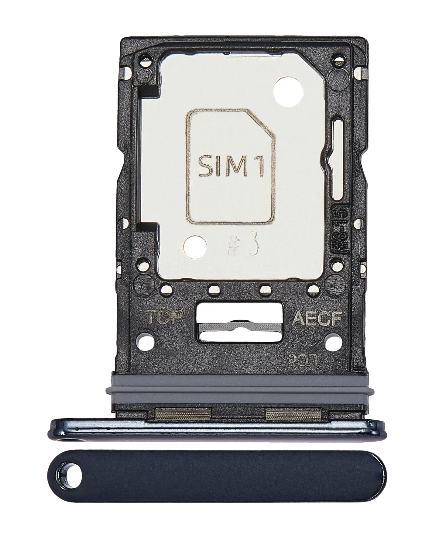 Dual Sim Card Tray For Samsung Galaxy A53 5G (A536 / 2022) (Black)