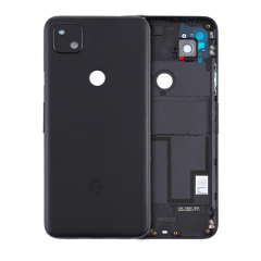 Back cover Glass Assembly For Google Pixel 4a (Genuine OEM) (Just Black)